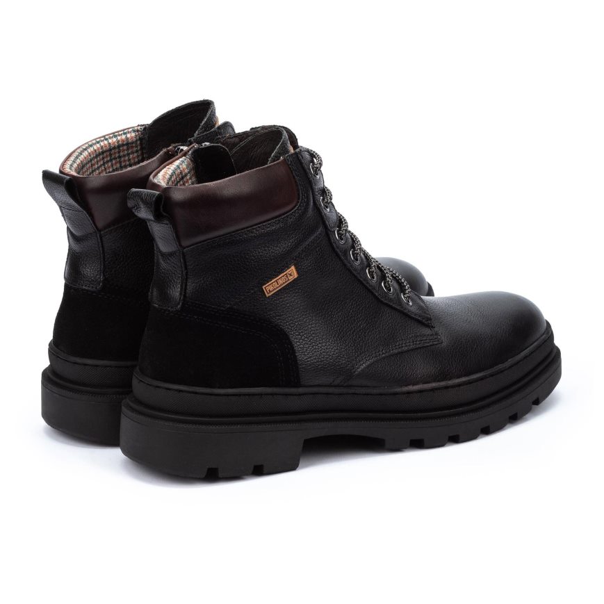 Men's Pikolinos OURENSE Ankle Boots Black | NZ S35209A